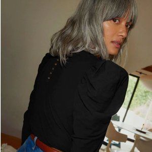 Nation LTD - Zeta Tee in Jet Black